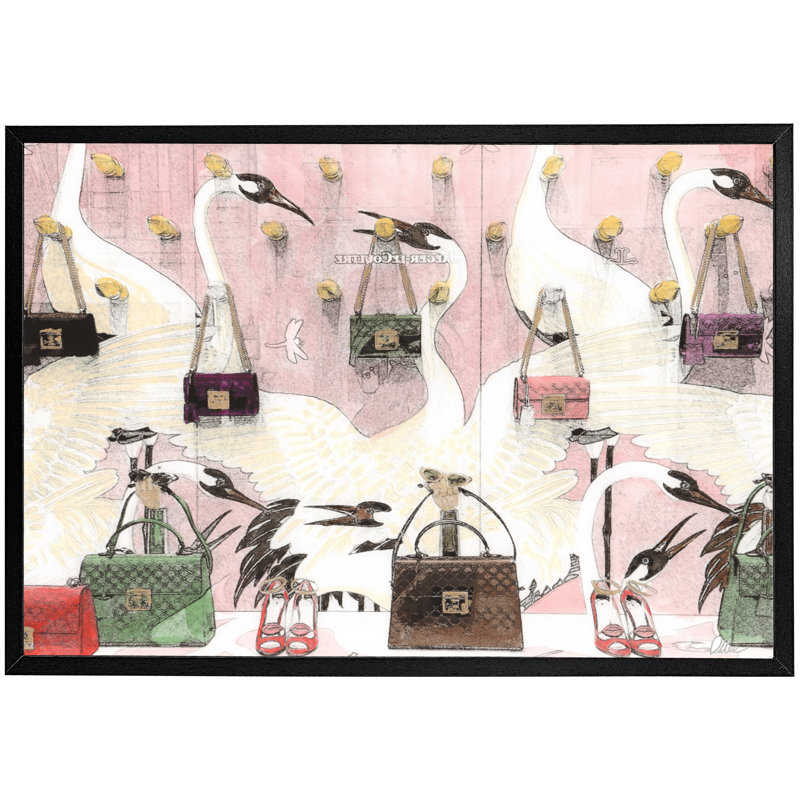 Single Picture Frame Print, Black, 76cm H x 114cm W