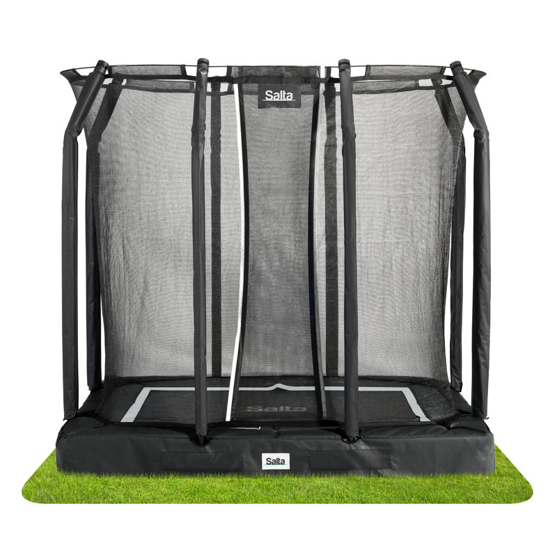 Salta Premium Ground Including Safety Net 214x153cm, Black