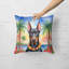Coussin Doberman Pinscher Luau-99813239