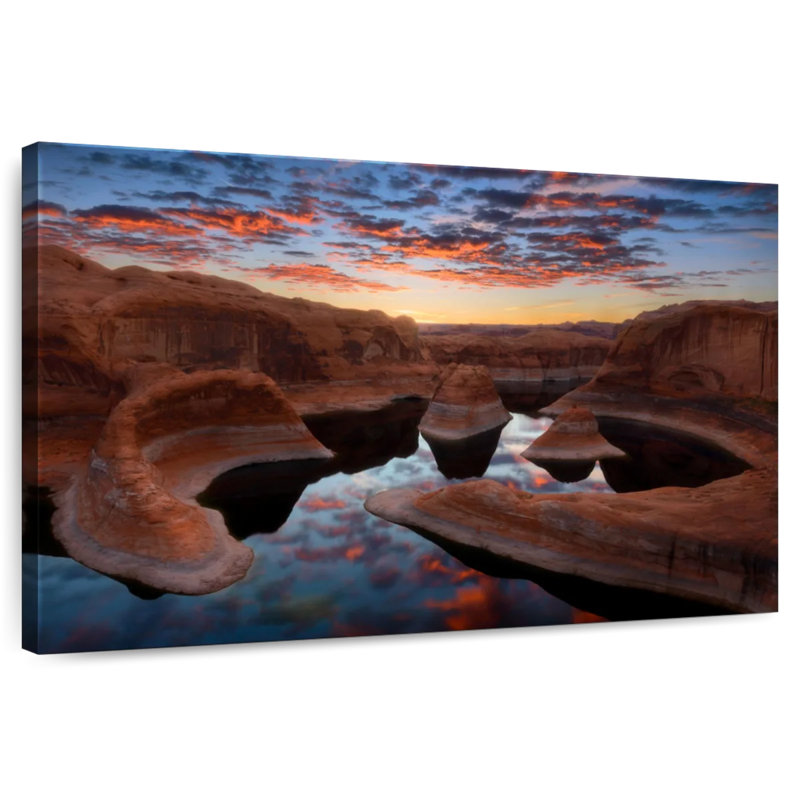 Alvord Quiet Lake Powell, 16" H x 24" W