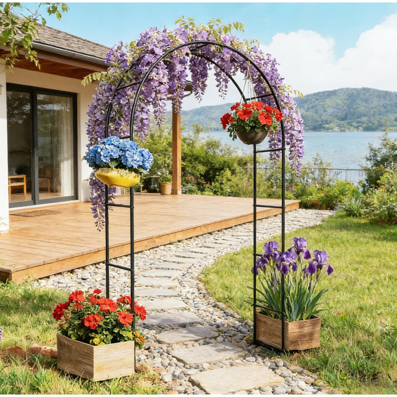 Treillis pour tonnelle d'extérieur, support pour arche de mariage, arche de jardin