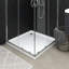 Jaimes Plastic Shower Tray - White-165479386-165479391