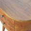 Stacey 45cm W Solid Wood Bedside Table