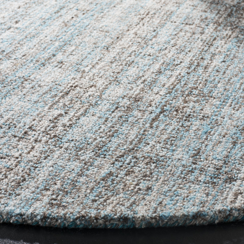 Kenardo Hand Tufted Performance Rug, Round 4'