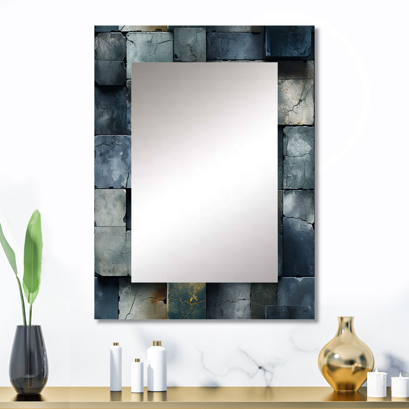Illusion de mur en béton Helia Architectural, 32 po x 24 po