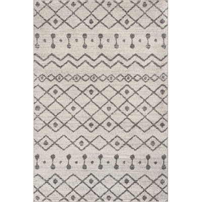 Bousquet Moroccan Beni Souk Cream/Gray Rug
