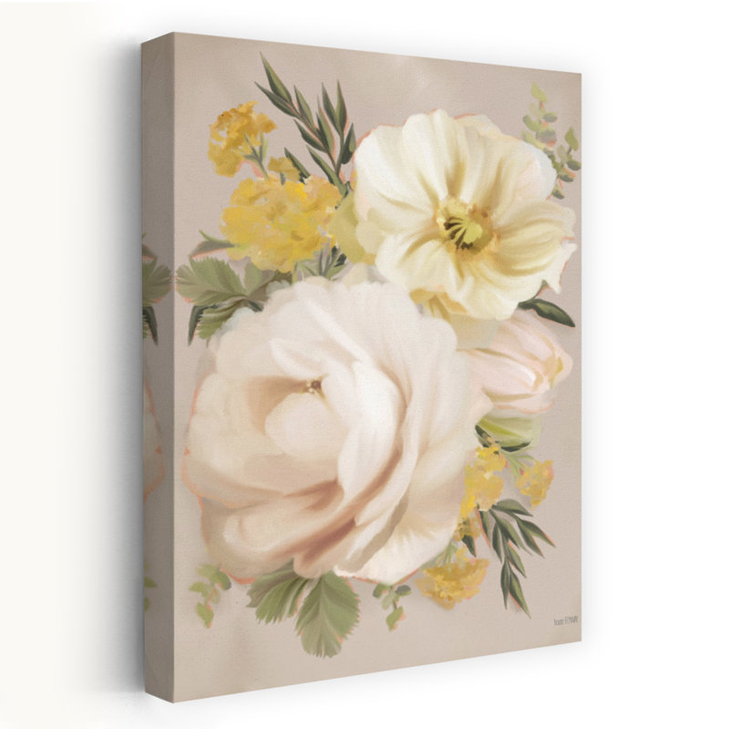 Art floral floral pivoine, H 48 po x l 32 po