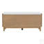 Banc de rangement en rotin avec rangement Boho-1503987382