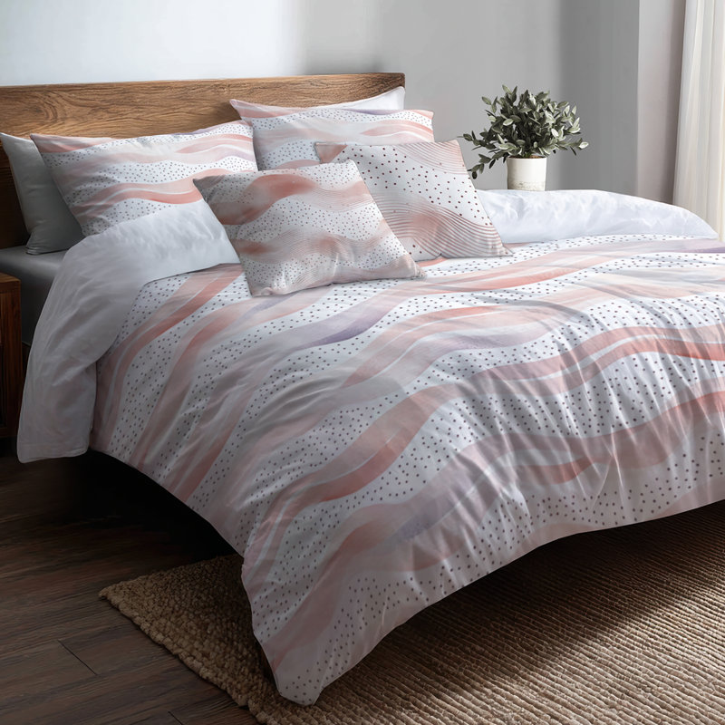 Ensemble de literie 6 pièces French Country, Queen Comforter + 5 Additional Pieces