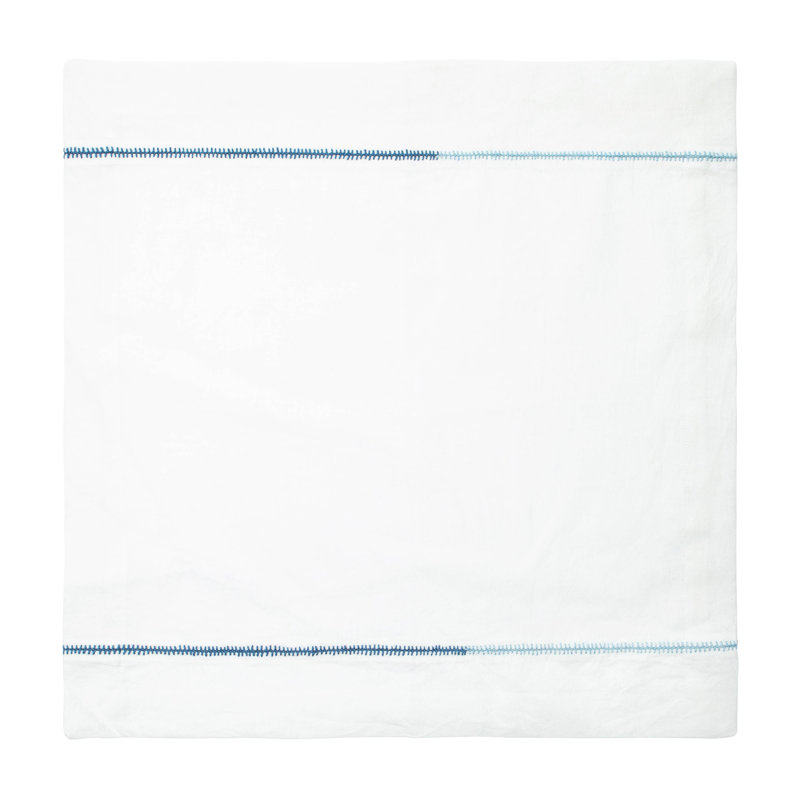 Embroidery White Square Napkins