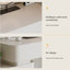 Makeup Vanity with Light mirror,5 drawers,Power Outlet