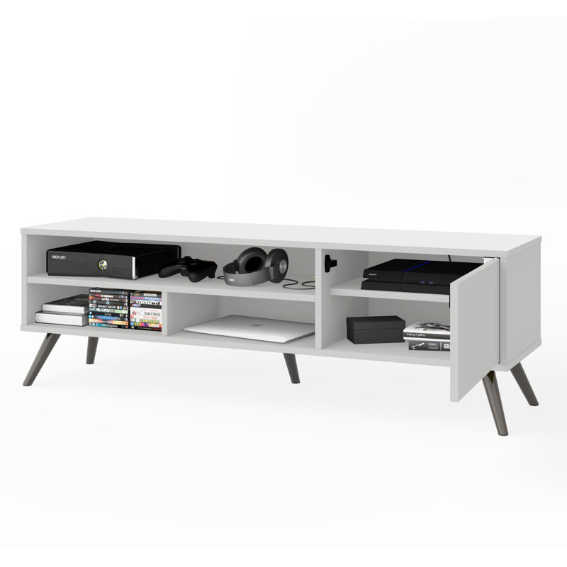 Raynham Unfinished TV Stand for TVs up to 60", White