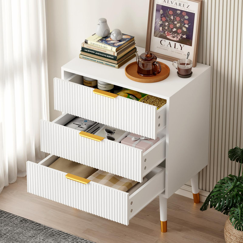 Chest of Drawers, White