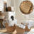 Casafield Laundry Boat Baskets with Handles (Set of 3), Woven Water Hyacinth Storage Basket