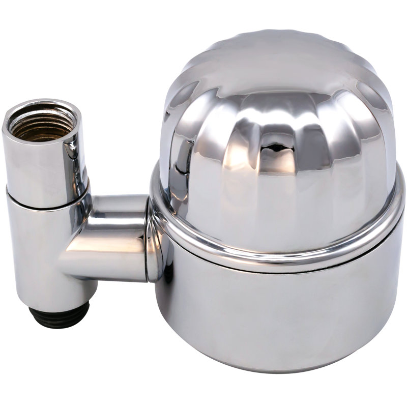 In-Line Shower Head Filter Attachment For Shower Arm, Polished Chrome