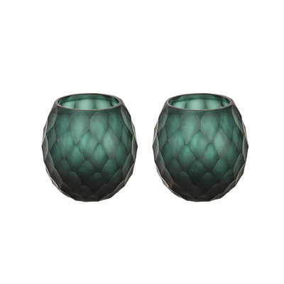 4'' H Glass Tabletop Votive Holder