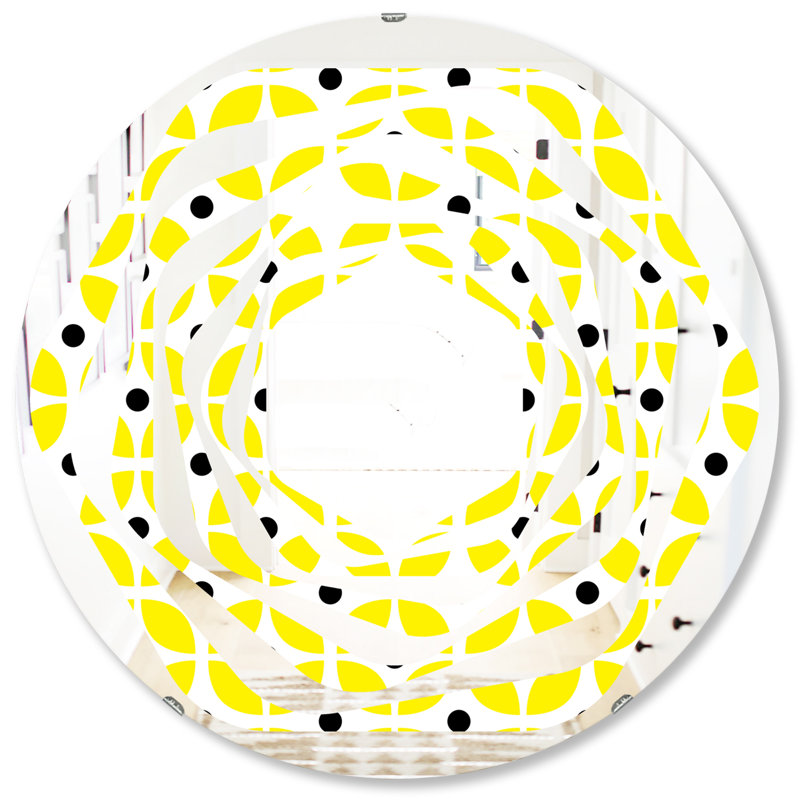 Miroir mural Whirl, H 31,5 po x l po