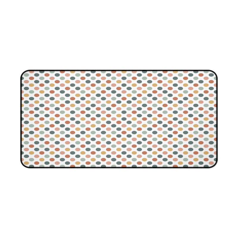 Polyester Desk Pad, 14.4x12.1