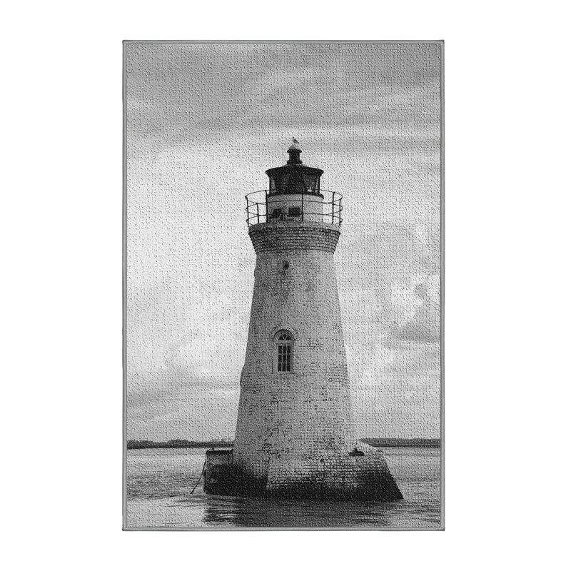 Tapis gris cockspur phare, Rectangle 4 pi x 6 pi