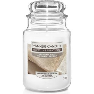  Yankee Candle White Linen And Lace