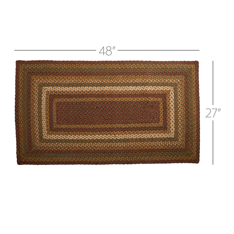 Borseth Geometric Indoor Rug, Rectangle 2'3" x 4'