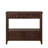 36" Console Table with 4 Drawers and Storage Shelf,Wood Entryway Table with Mixed-Style Handles for Living Room,Espresso-1417805547