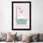 Llama Enjoying Bubble Bath by Big Nose Work - Print on Canvas-489302865-478266456