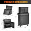 Armoire de rangement à outils à 5 tiroirs avec plateau à outils amovible-476177296