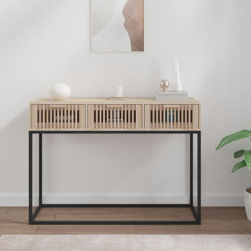 Lazio 105cm Console Table, White
