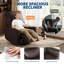 Faux Leather Chaise Lounge