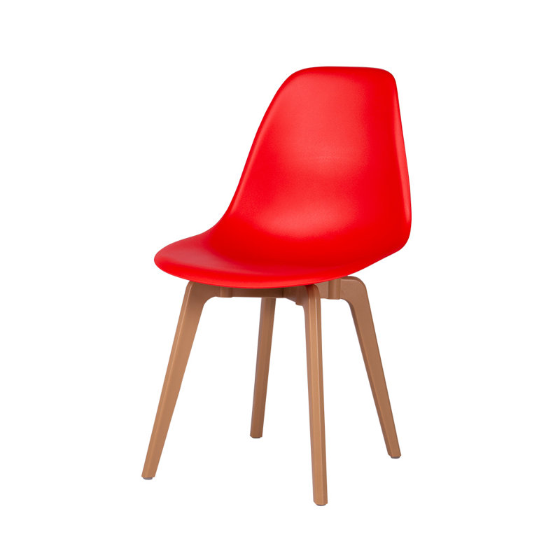 Chaise d'appoint Hostetter, Rouge vif