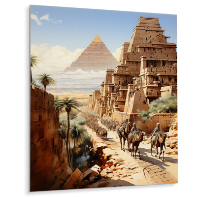 Égypte, voyage d'art des pharaons égyptiens en métal