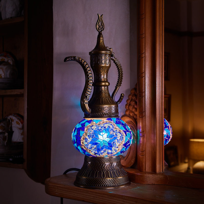 Karlie Metal Lighting Lamp, Blue