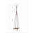 Biddeford 12 - Hook Freestanding Coat Rack in Natural Brown/Black