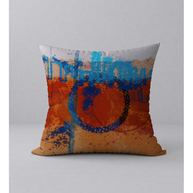 Reversible Throw Pillow, 18" x 18"