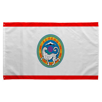 Drapeau de la ville d'Almaty — Drapeau