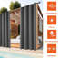 Eyelet Black out Thermal Curtains-66342457-66342455