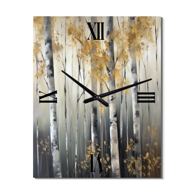 Janikqua - Horloges murales pour arbre, H 32 po x l 16 po x P 1 po