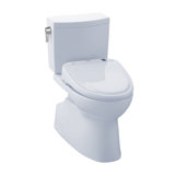 Vespin® II 1.0 GPF Elongated Two-Piece Toilet with S300e Electronic Bidet Seat