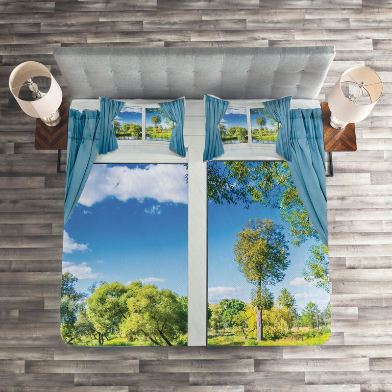 Modern & Contemporary Polyester Coverlet