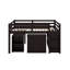 Lit mezzanine bas bas avec tablettes, armoire et bureau-1637020761