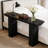 Triangular-Shaped Design Console Table,Sofa Table,Modern Entryway Table