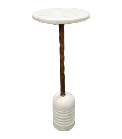 Table d'appoint Beacon avec plateau en marbre