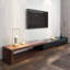  Meuble télé en bois extensible, console média en bois, pré-assemblage-84976402