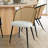 8 - Person Dining Table Sets With 60'' Round Table & 8 Upholstered Boucle Chairs