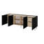 Carlette 220 Cm Wide 4 Drawer Sideboard-2075788179
