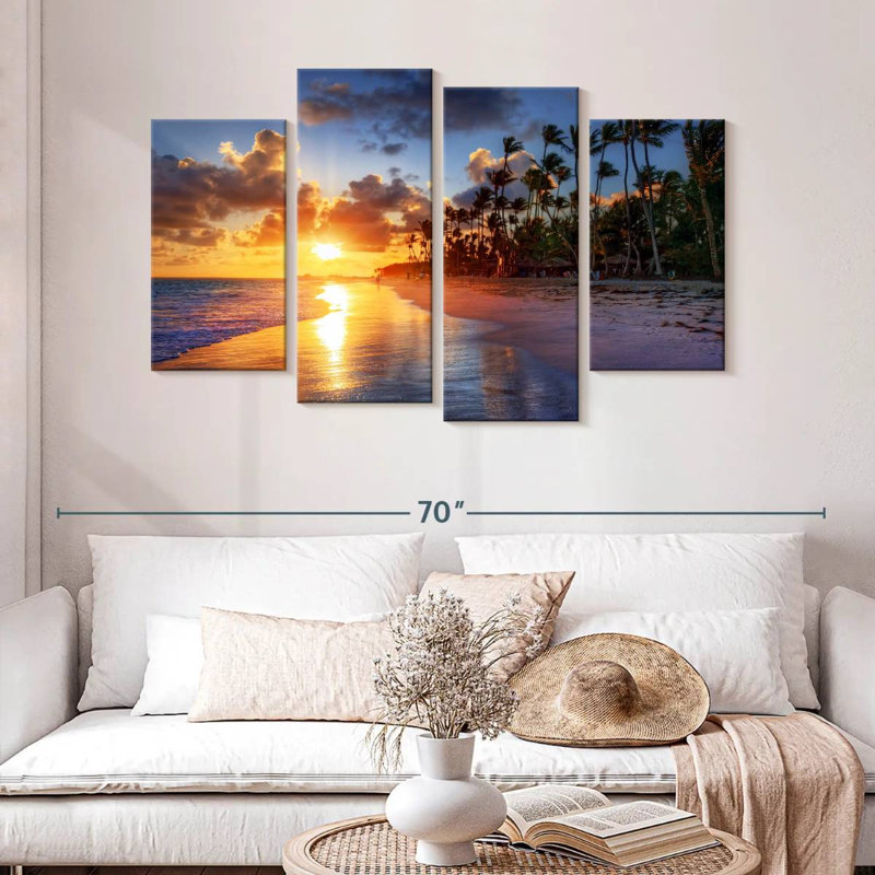 Gillard Sunrise Seascape, H 32 po x l 52 po