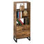 Bibliothèque à marche en acier H 53,5 "x l 20,1" Aragam