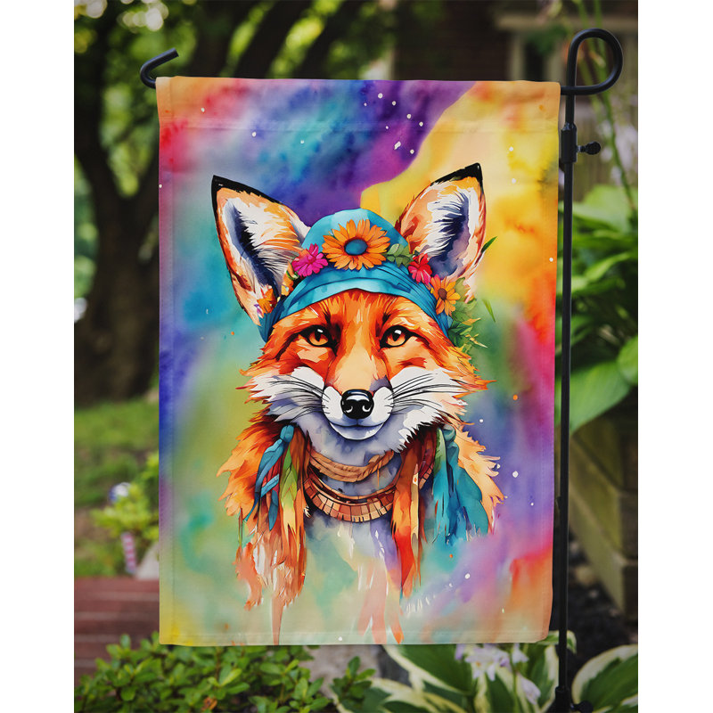 Drapeau de jardin hippie