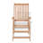 Billingsley Teak Recliner Patio Chair